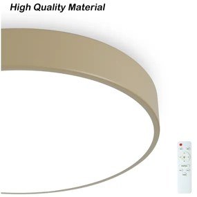 Brilagi - Lampă LED reglabilă pentru piscină, 36W, 230V, 3000-6000K, Ø 30 cm, bej + telecomandă