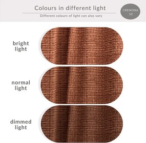 Colțar arămiu cu tapițerie din chenille (cu colț pe partea dreaptă/în formă de ”L”) Kirou – Maison de Rêve