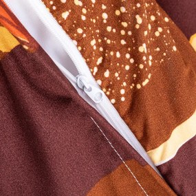 Lenjerie de pat din microfibră NYNKE pat simplu