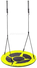 Leagăn tip cuib de barză galben 95cm