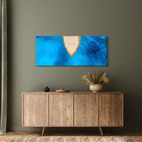 Tablou - Barca de vară (120x50 cm)