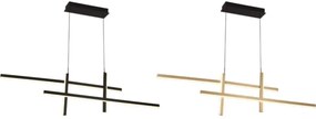 Lustra LED design liniar X-LIne negru