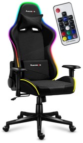 Fotoliu gaming Fusion 6.2 (negru + multicolor) (s osvetlením). 1087486
