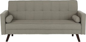 Canapea extensibilă, material gri-maro taupe, OTISA