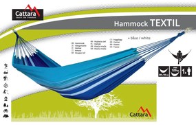 Cattara Hamac leagan cu agatare Textil albastru, 200 x 100 cm