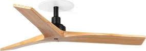 Ventilator incastrat tavan cu telecomanda KLIM S 92,5cm, negru/ pin