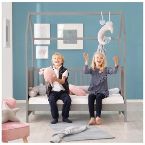 Pătuț gri 70x140 cm – Roba