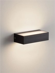 Aplica LED iluminat sus si jos IP65 LAB negru