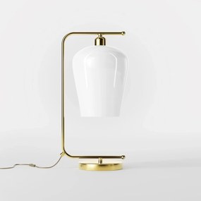 Veioza design italian din alama si sticla Talis