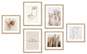 Tablouri 6 buc. 32x32 cm – knor
