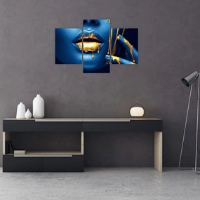 Tablou cu fața omeneaască (90x60 cm)