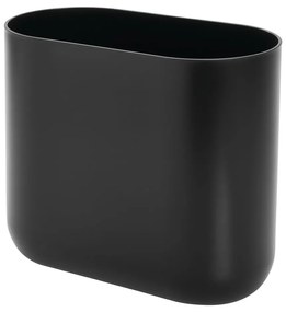 Coș de gunoi iDesign Cade, 6,5 l, negru