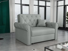 Fotoliu extensibil Clovea Roma I (Gri) (cu sp. depozitare). Promo -17%. 1105674