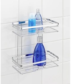 WENKO 20410100 - Raft PREMIUM din oțel inoxidabil, 24 x 27 cm, inox/argintiu