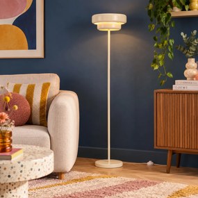 Lampă de podea retro bej 140cm - Ophelia