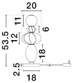 Veioza LED decorativa ceramica Alb, Roz, Bej, ONETA