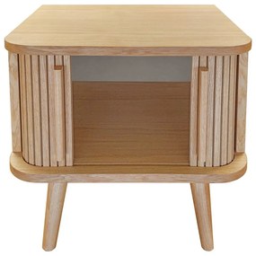 Noptieră cu aspect de lemn de stejar Rove – Woodman