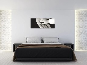 Tablou cu mâini (120x50 cm)