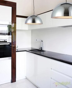 Pendul modern design nordic 18cm MODENA crom