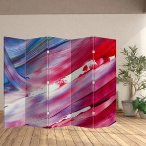 Paravan - Culorile rozalbaste (210x170 cm)