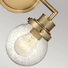 Quintiesse QN-POPPY2-HB-BATH - Aplica de perete pentru baie POPPY, 2 x E27, 60W, 230V, IP44, aurie