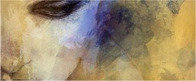 Tablou - Portretul femeii, desen (120x50 cm)