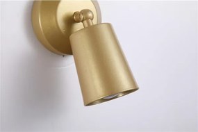 Searchlight 23340GO - Aplică de perete CONE LED, reglabilă, reîncărcabilă, 1,5W/5V, auriu