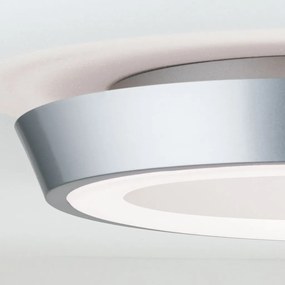 Plafoniera LED design circular LOOK argintie
