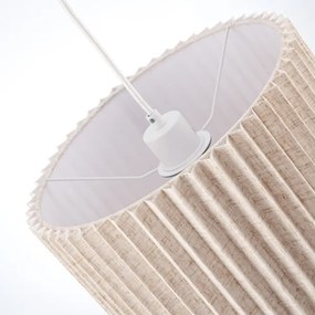 Brilagi - Pendul cu cablu NORDIC WAVE 1xE27/15W/230V Ø 32 cm in/alb