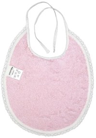 Bavețică din muselină Kindsgut Paris, roz