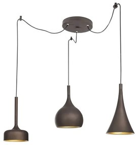 Lustra design modern cu 3 pendule Nuorese NVL-8942201
