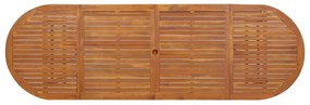 Masa de gradina, 280x90x75 cm, lemn masiv de acacia 1, 280 x 90 x 75 cm