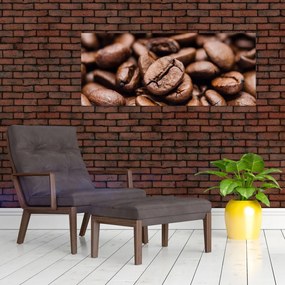 Tablou - Boabe de cafea (120x50 cm)