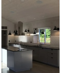 ByRydens 4300120-4007 - Lampă de perete BAZAAR MINI 1xE27/5W/230V negru