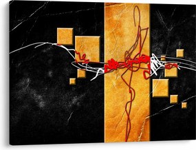 Tablou abstract - Dansatoare (70x50 cm)