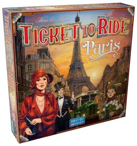JOC DE SOCIETATE TICKET TO RIDE PARIS, LIMBA ENGLEZA - DAYS OF WONDER (720066)