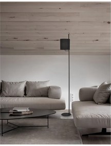 Lampadar / Lampa de podea moderna Yama negru NVL-9180522