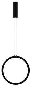 Pendul LED dimabil design modern Change negru 39,5cm