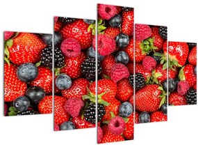 Tablou - Încărcătură de fructe (150x105 cm)
