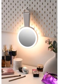 Immax 09103L - Oglindă cosmetică SWEET LED+CCT, dimabilă, 3W/5V, albă