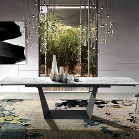 Masa dining extensibila design ultra-modern Ceramic, 180-225-270x90cm AC-DT777