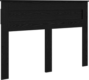 vidaXL Tăblie cap Stejar Negru 160 cm Lemn compozit