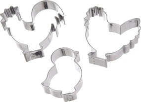 Forme de aluat 3 buc. cu model de Paști – Orion