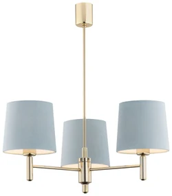 Candelabru modern design elegant PONTE 3L albastru