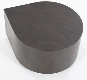Masa de cafea Jules din furnir de nuc