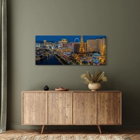 Tablou cu Las Vegas nocturn (120x50 cm)