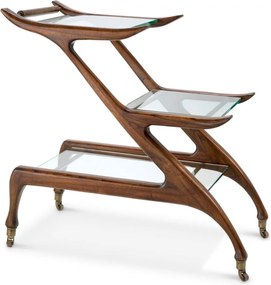 Gheridon, Masuta cu roti design LUX Manzo