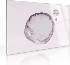 Tablou pe sticlă - Minimalism violet N⁰4 (70x50 cm)