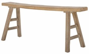 Consola natur, din lemn de pin reciclat, Lindon