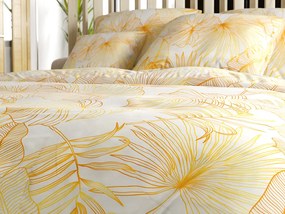 Lenjerie de pat din microfibra PALMERA crem Dimensiune lenjerie de pat: 70 x 80 cm | 140 x 200 cm